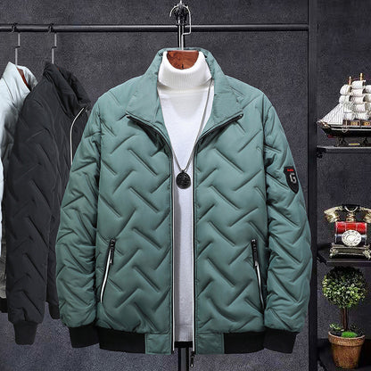 Men's Quilted Jacket - Stylish and Warm Winter Outerwear for Everyday Use