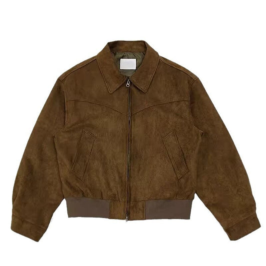 Stylish Brown Jacket with Casual Elegance for Everyday Wear