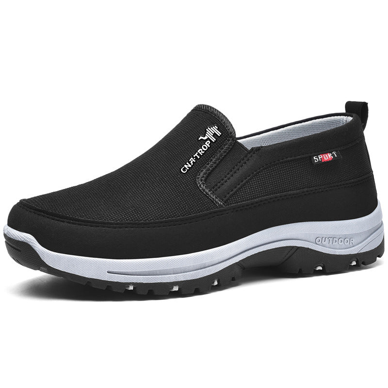 Men's Plus Size Mesh Stitching Soft Breathable Sneakers Casual Shoes