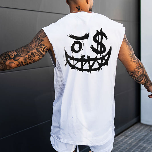 Men's Fashion Print Casual Tank Top