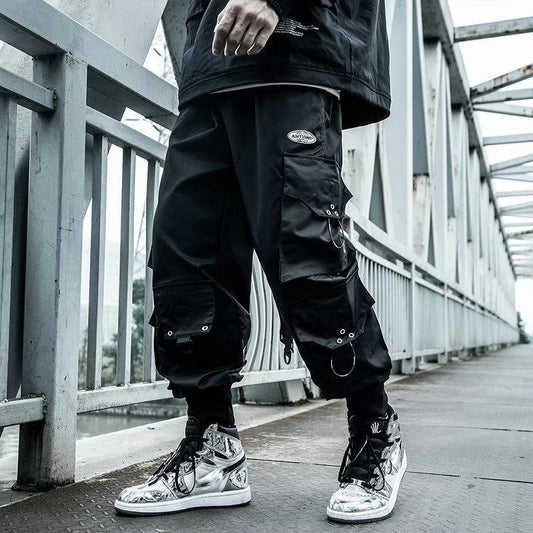 Men's Multi-pocket Casual Loose Overalls