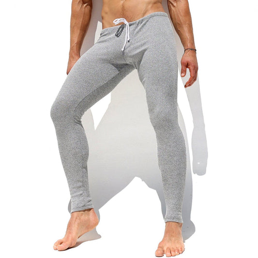 Men's Casual Stretch Rib Knit Trousers
