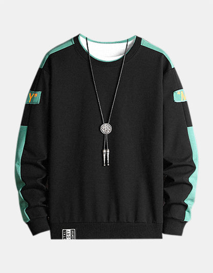 Basic Color-block Sweatshirt