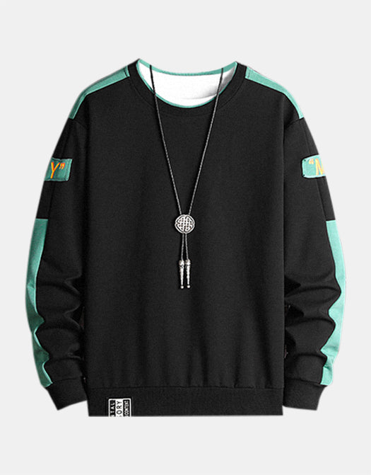Basic Color-block Sweatshirt