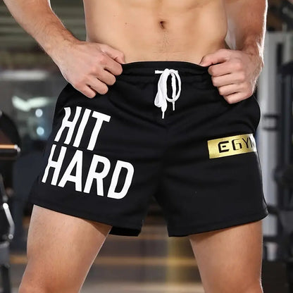 Hit Hard Gym Shorts - Premium Quality for Intense Workouts