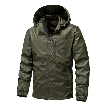 Lightweight Waterproof Jacket for Men - Perfect for Outdoor Adventures