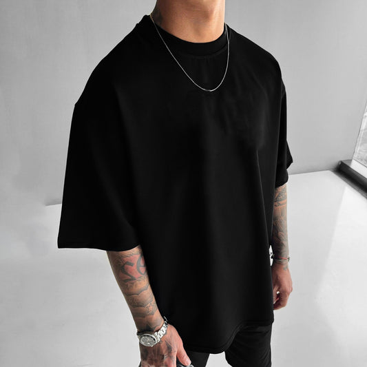 Men's Vintage Floral Letter Print T-Shirt