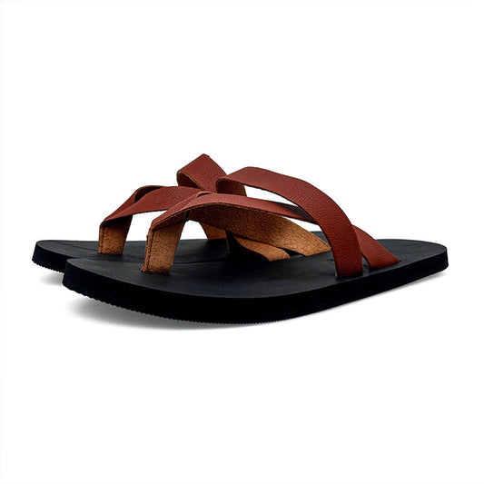 Men's Flip-Flops Thongs Sandals Comfortable Non-slip Casual Slippers For Beach Surf