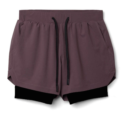 Men's Performance Running Shorts with Secure Phone Pocket