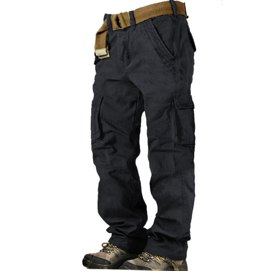 Men's Pocket Vintage Cotton Cargo Pants