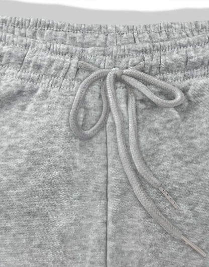 Men's Plain Flap Pocket Drawstring Waist Wide Leg Pants