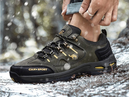 Men's Soft Stitching Non-slip Hiking Shoes