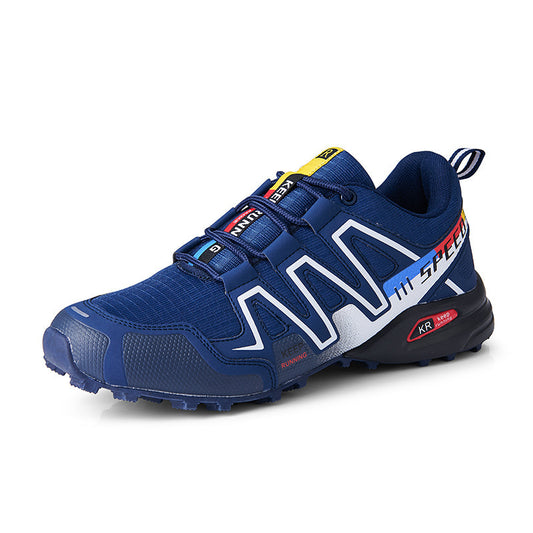 Men's Sneakers Shoes Mesh Breathable Anti Slip Hiking Shoes