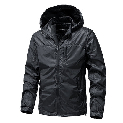Lightweight Waterproof Jacket for Men - Perfect for Outdoor Adventures