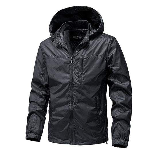 Lightweight Waterproof Jacket for Men - Perfect for Outdoor Adventures