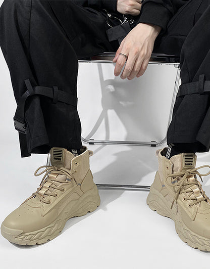 High-top Platform Boots